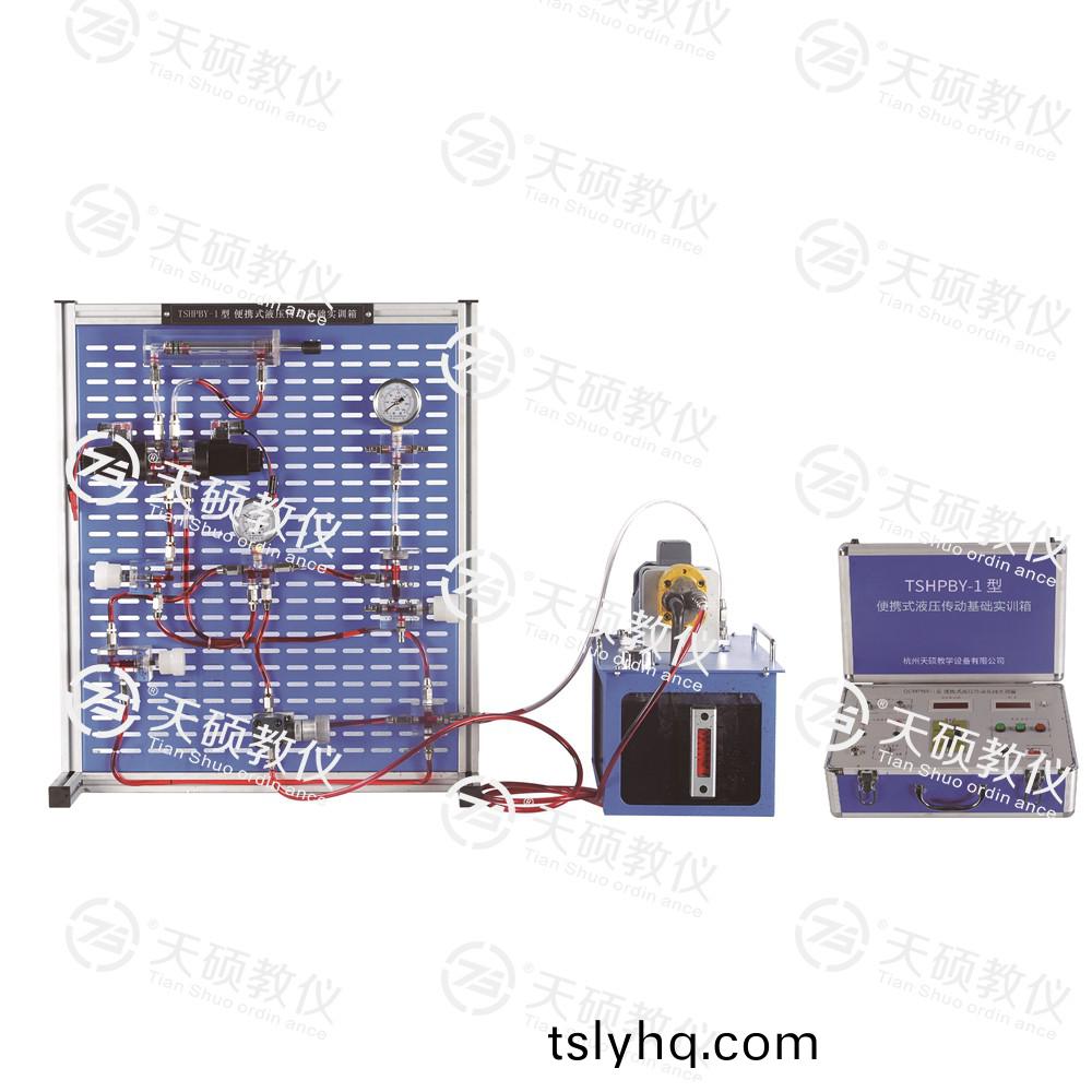 TSHPBY-1型 便(bian)攜(xie)式(shi)液壓傳(chuan)動基礎實訓箱(xiang)